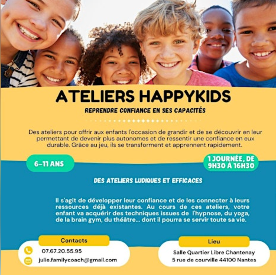Flyer de l'atelier de Julie BARBU
