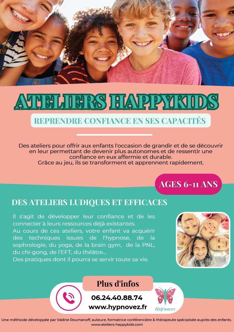 Flyer de l'atelier de Christelle Bibard